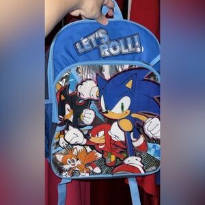 Sonic the Hedgehog Blue Backpack
